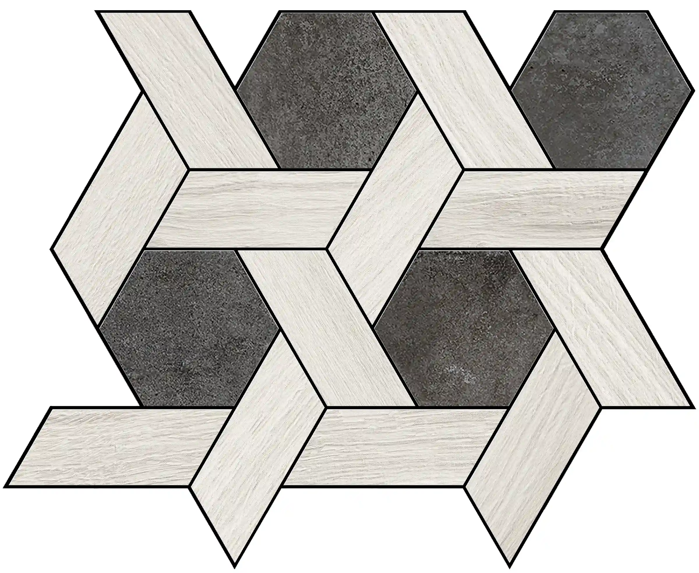 Il Cerreto decoro Champagne Black 30x26cm